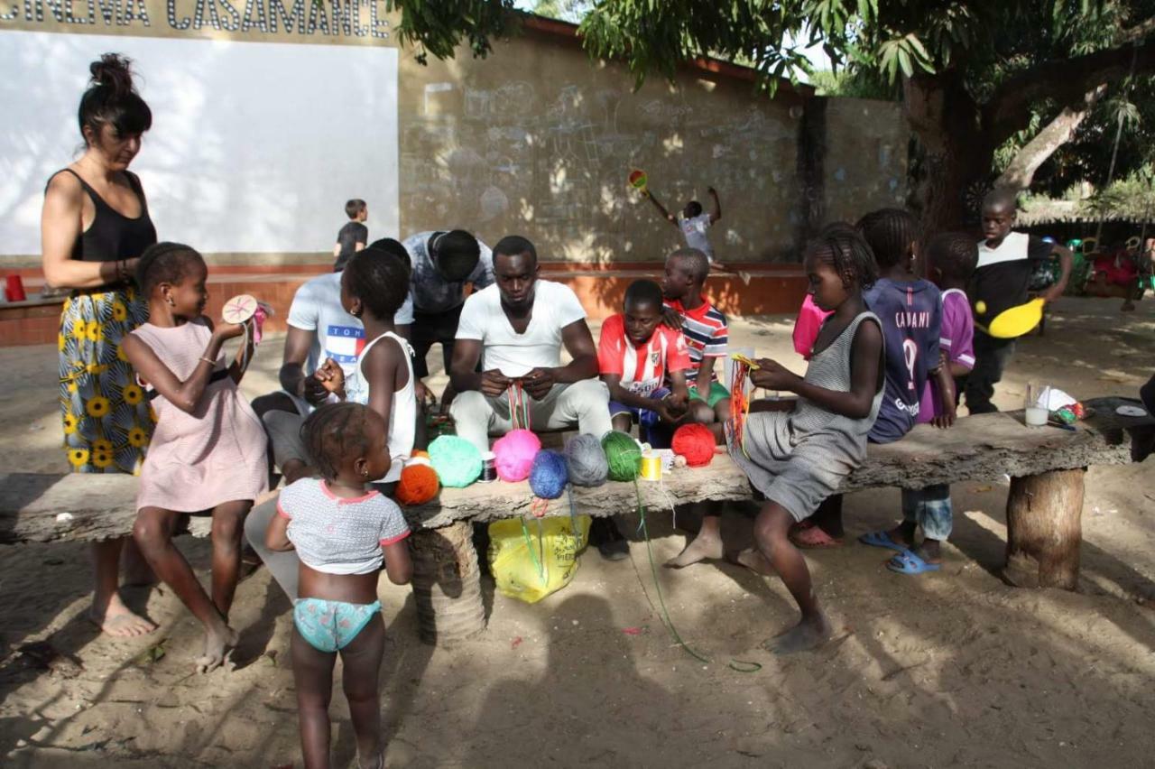 Centre Touristique Et Culturel Casamance Pension Diakene Ouolof Buitenkant foto